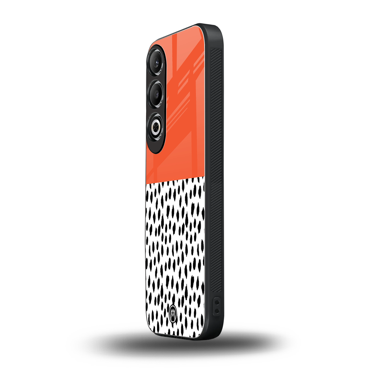 nostalgic tangerine back phone cover | glass case for oneplus nord ce 4
