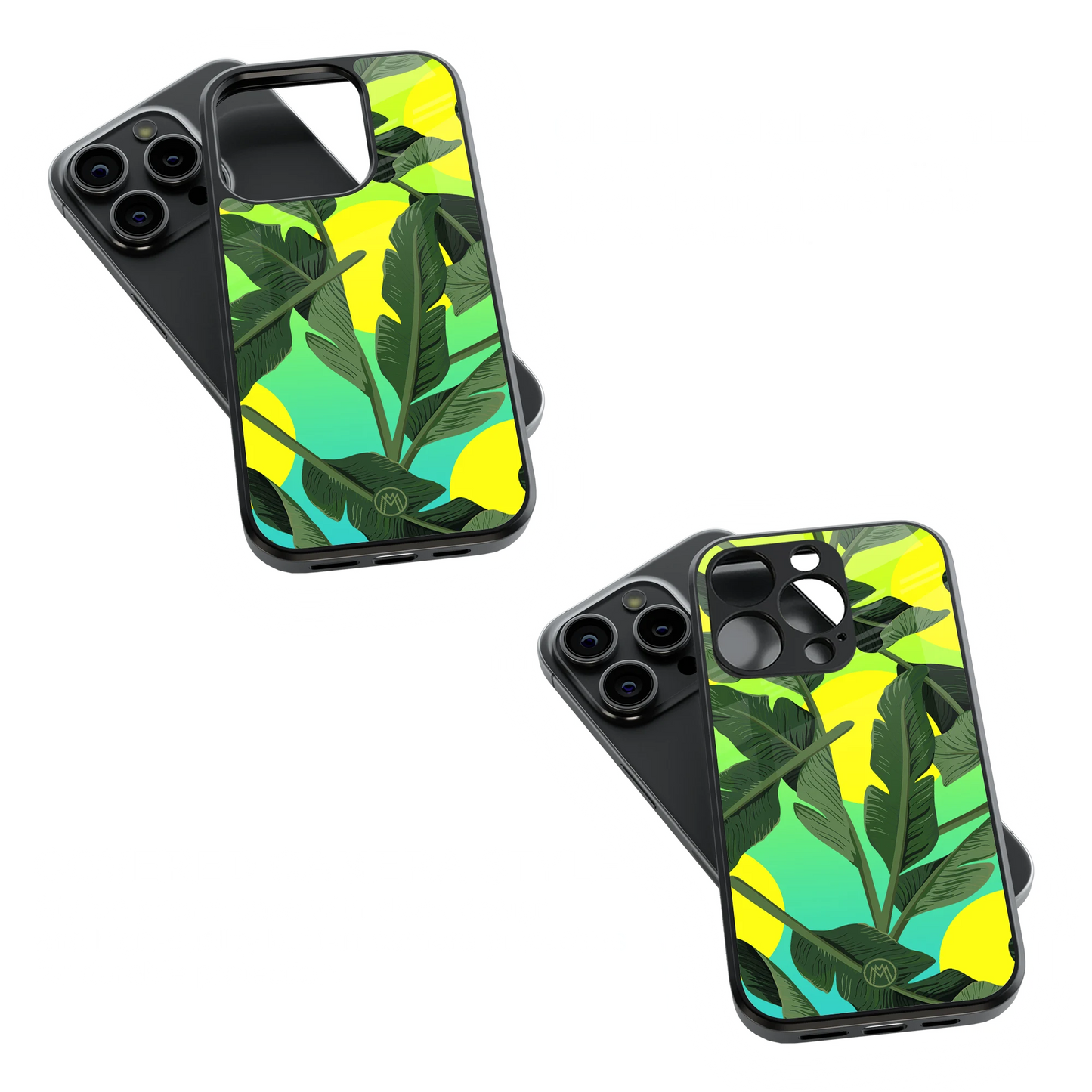 Trendy Glass Back Mobile Case for iPhone, Samsung, Redmi, OnePlus, Google Pixel, Motorola
