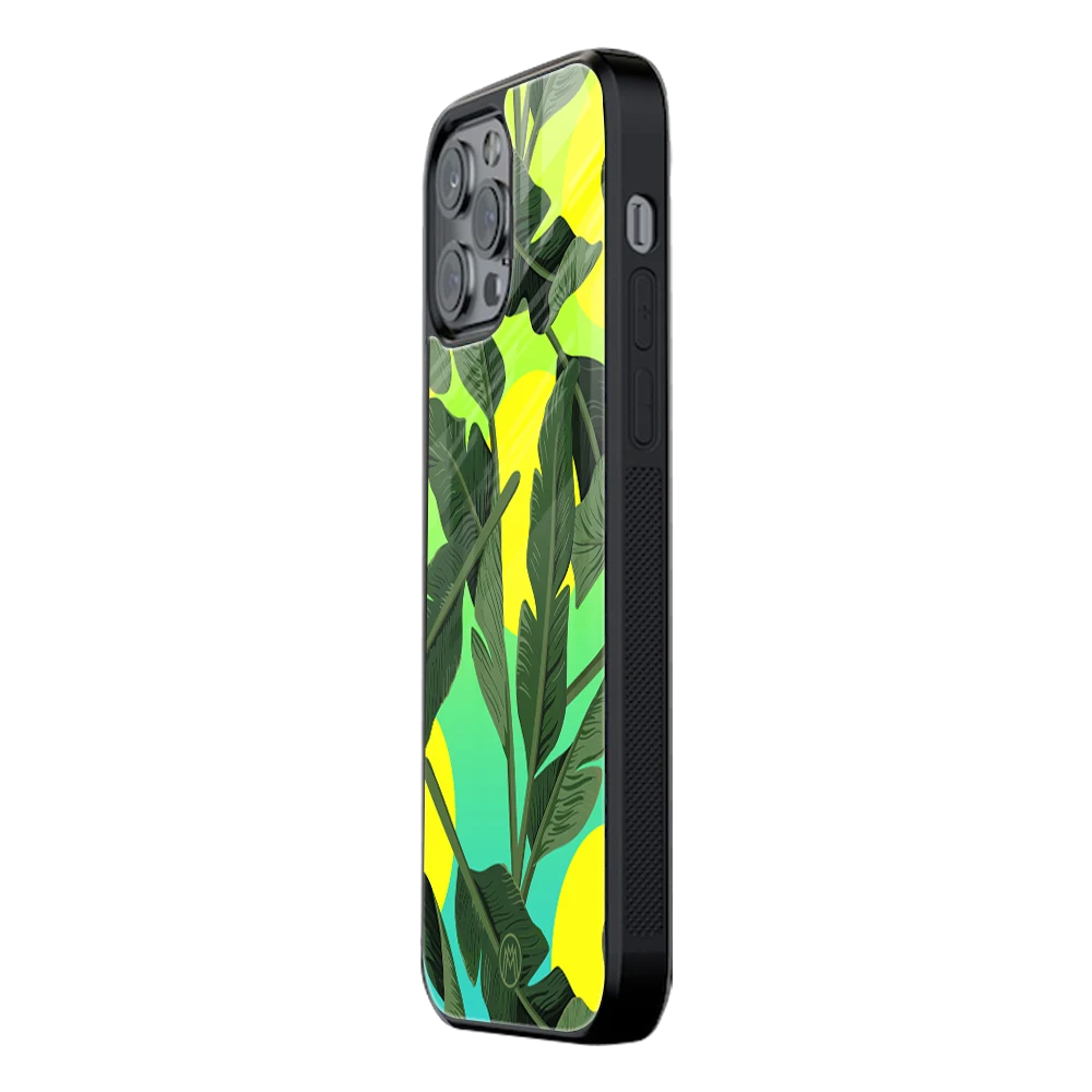 Slim Glass Back Phone Case for Multiple Brands โ iPhone, Samsung, Redmi, OnePlus, Oppo, Vivo