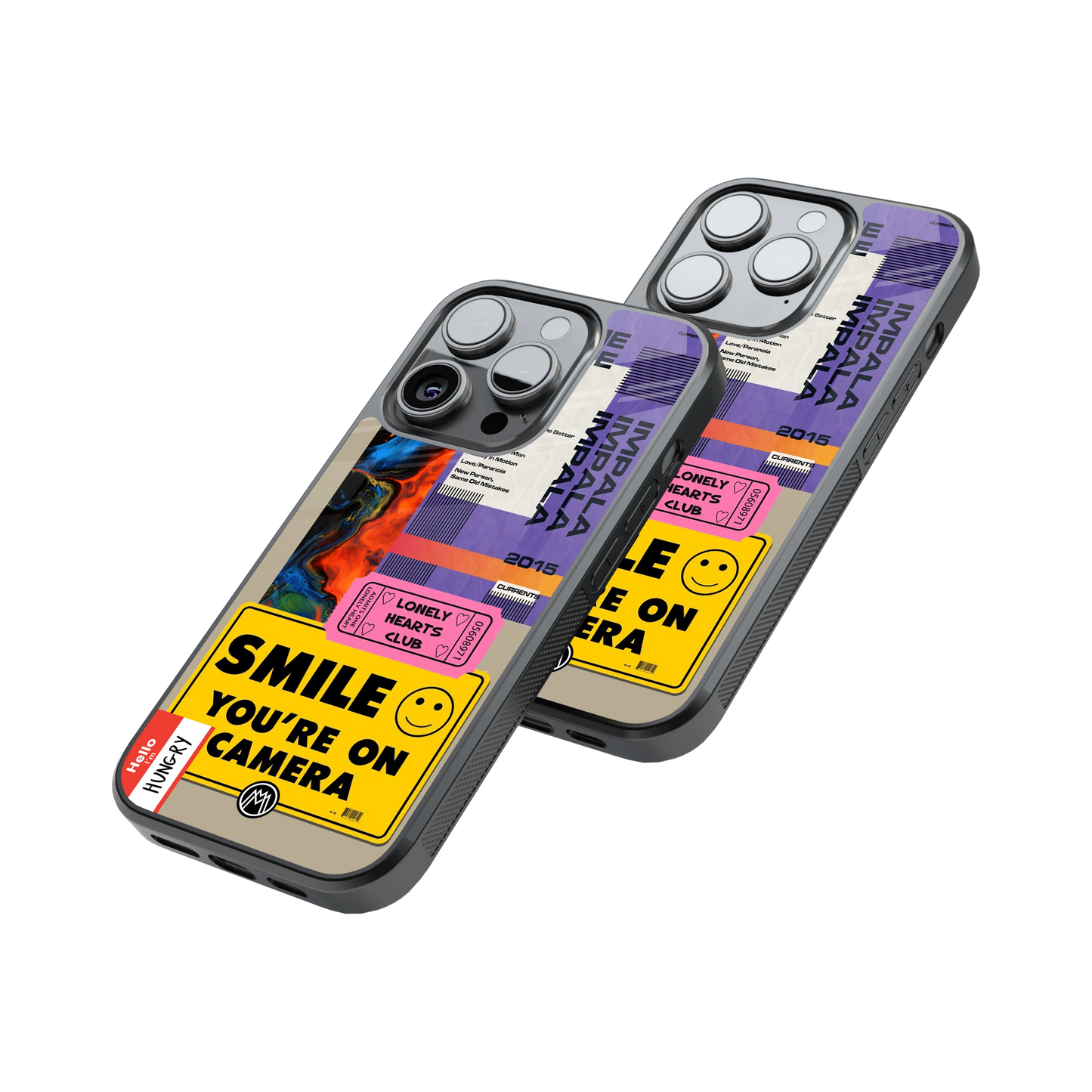 Protective Glass Back Phone Case Compatible with iPhone, Samsung, OnePlus, Pixel & More