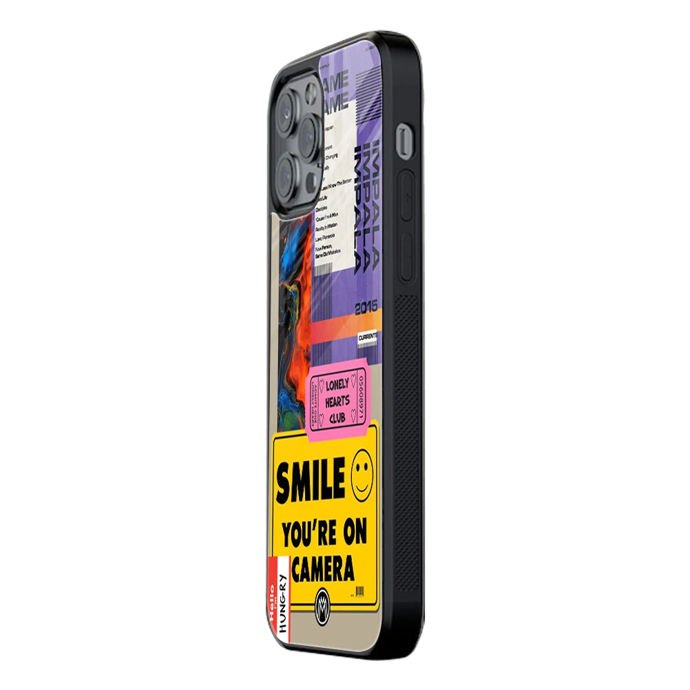 Slim Glass Back Phone Case for Multiple Brands โ iPhone, Samsung, Redmi, OnePlus, Oppo, Vivo