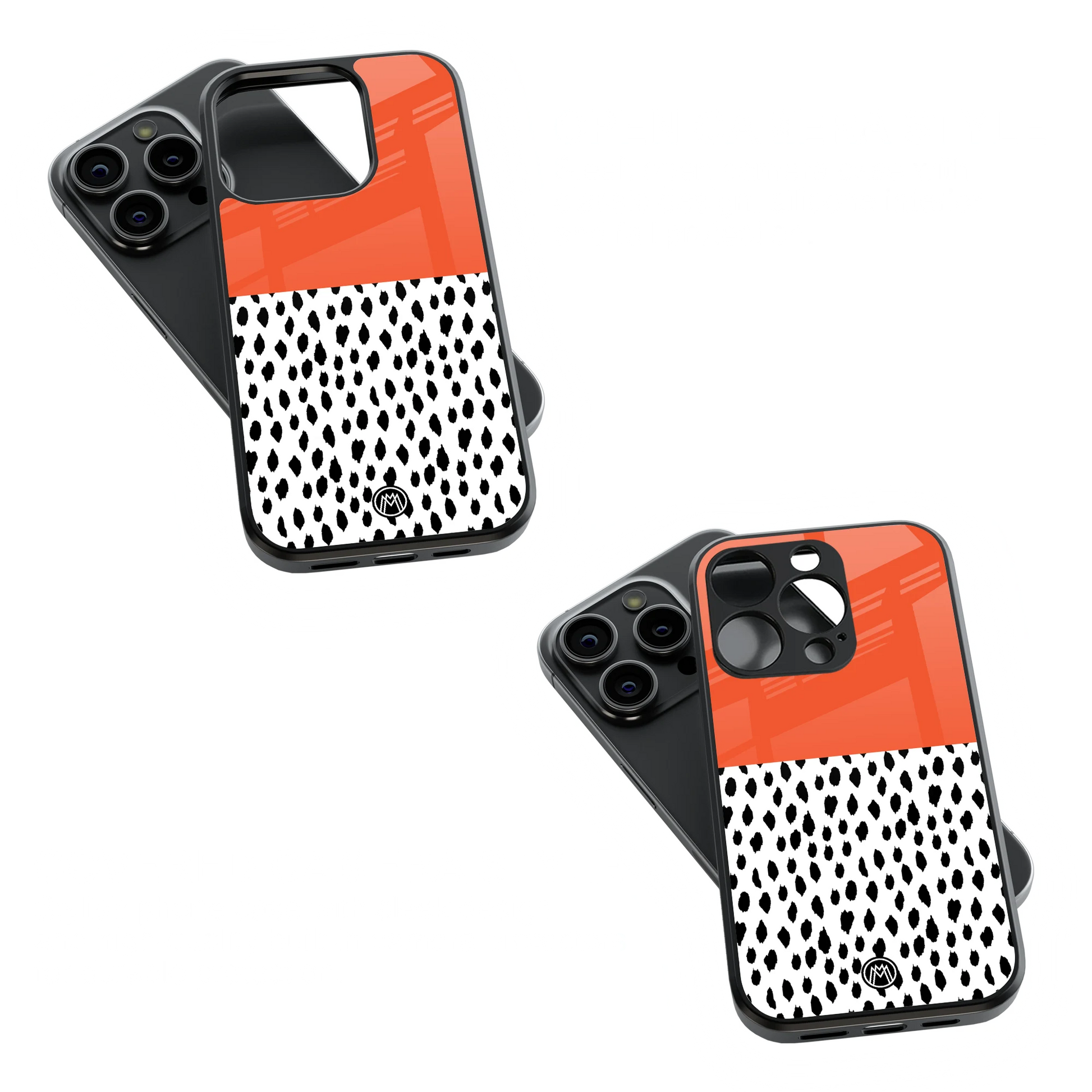 Trendy Glass Back Mobile Case for iPhone, Samsung, Redmi, OnePlus, Google Pixel, Motorola
