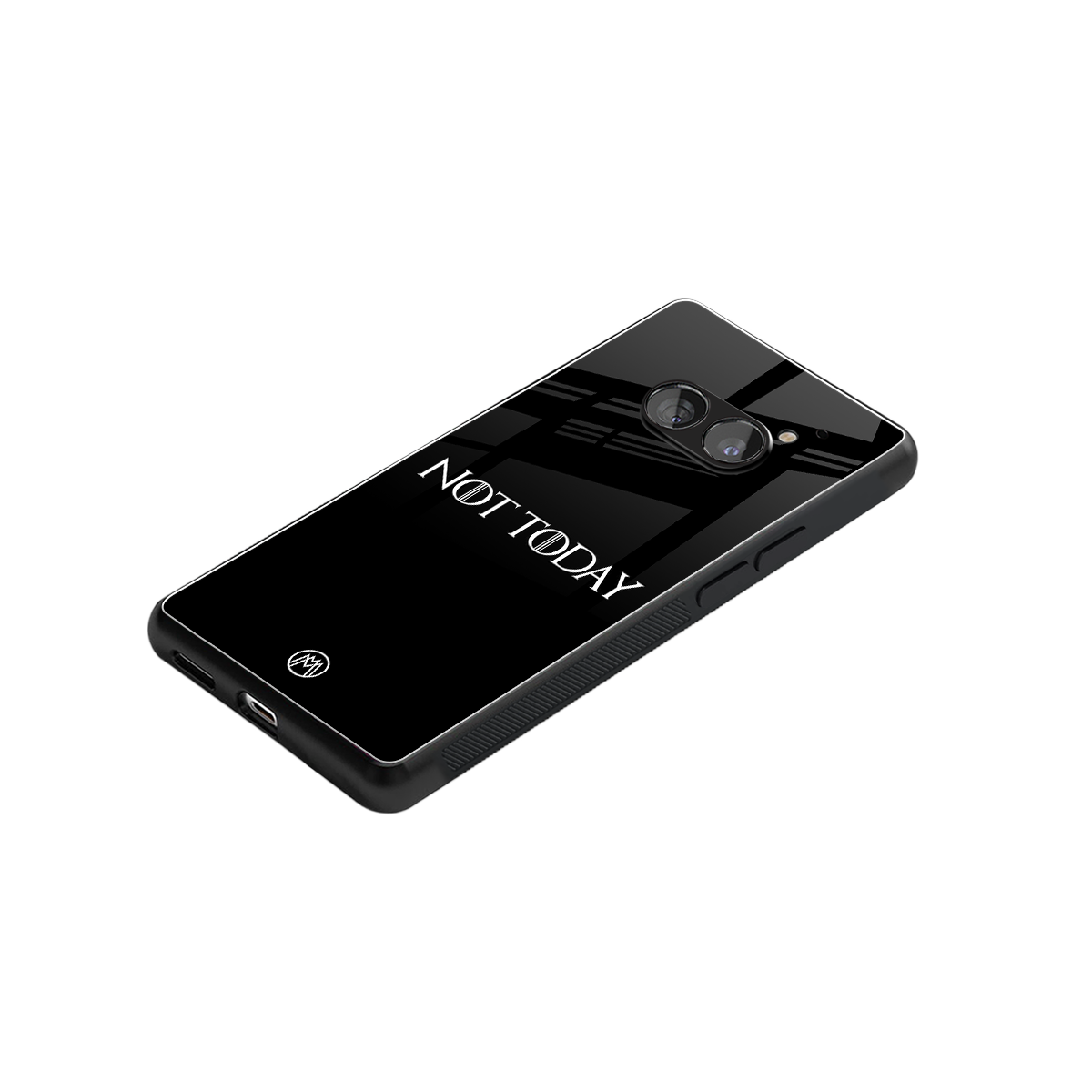 not today back phone cover | glass case for nothing phone 2a