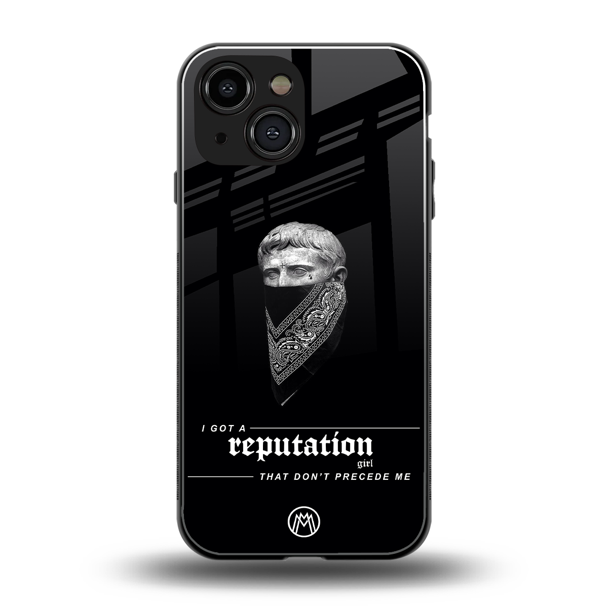 notorious back phone cover | glass case for iphone 13 mini