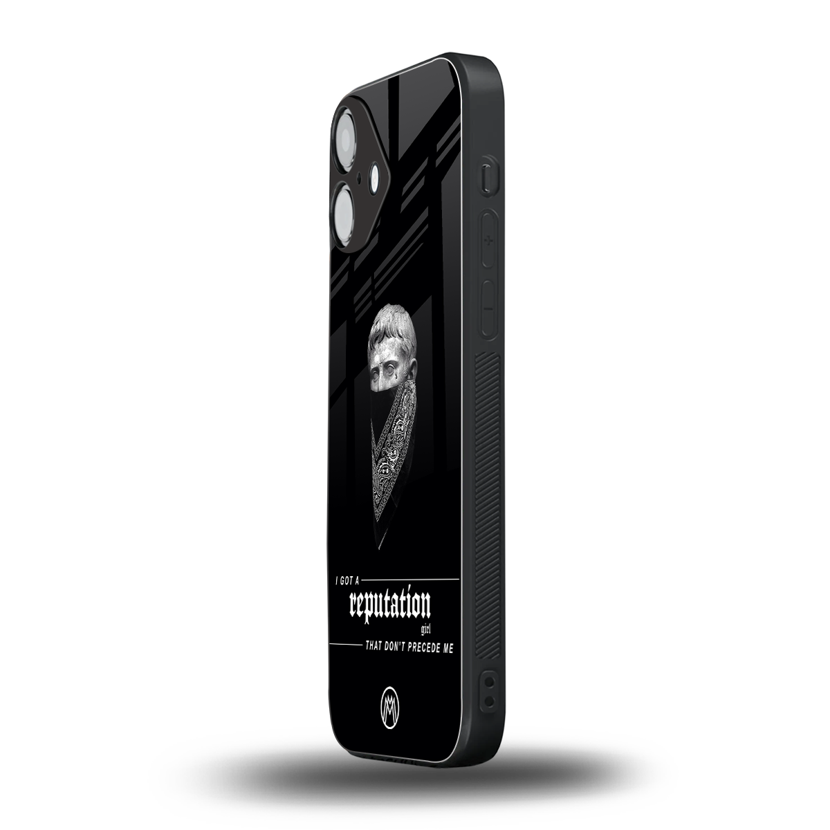 notorious back phone cover | glass case for iphone 16 plus