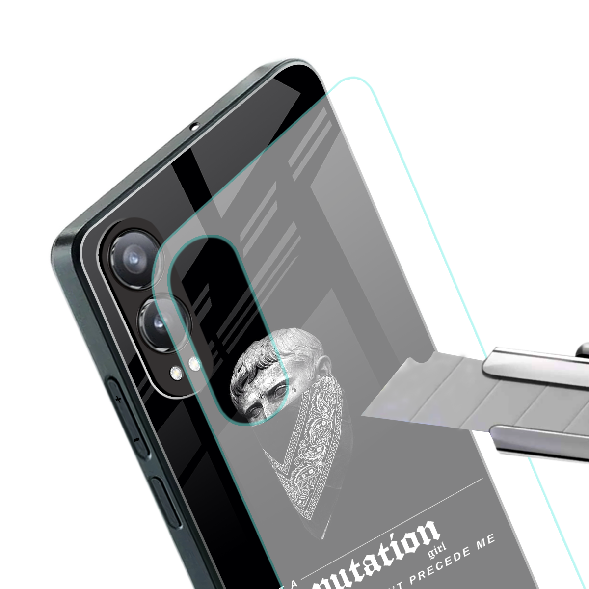 notorious back phone cover | glass case for oneplus nord ce 4 lite