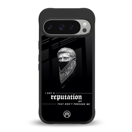 notorious back phone cover | glass case for google pixel 9 pro