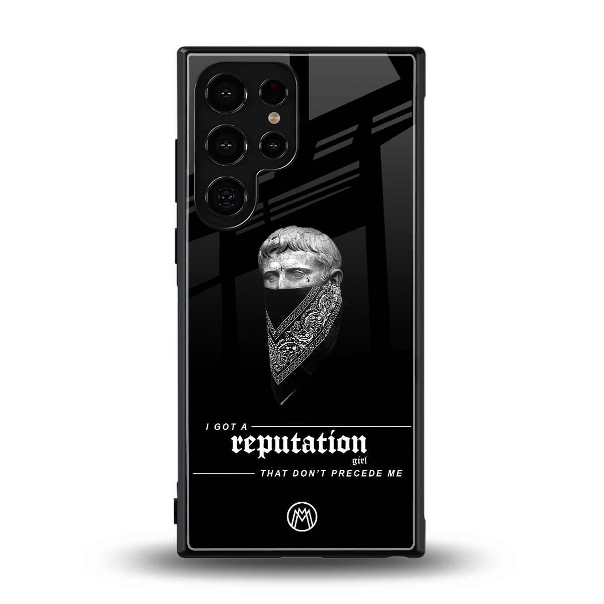 notorious back phone cover | glass case for samsung galaxy s24 ultra