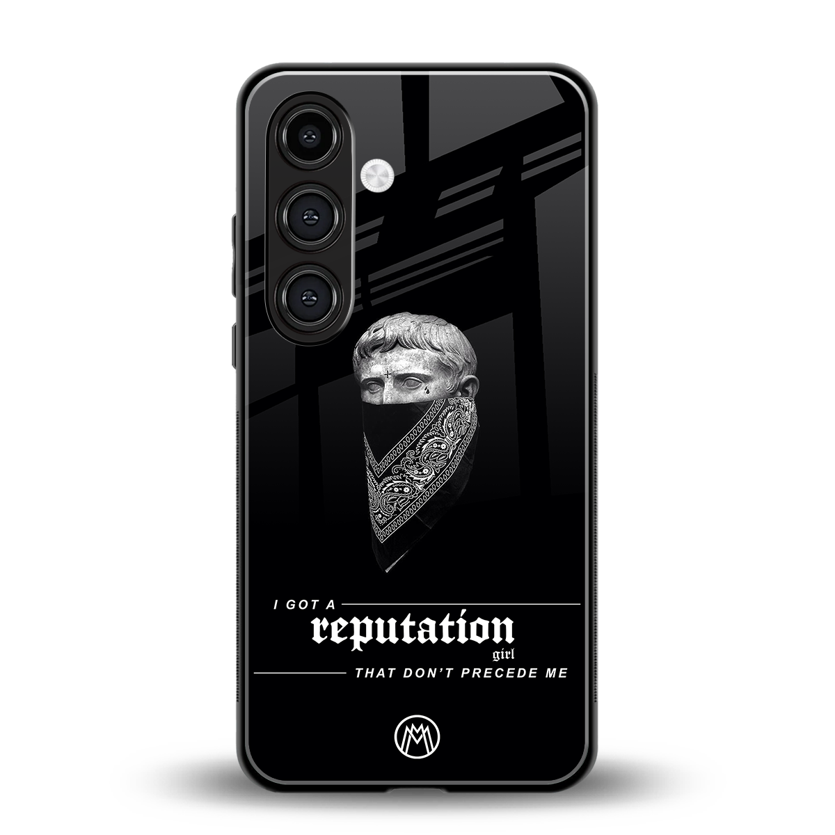 notorious back phone cover | glass case for samsung galaxy s23 plus