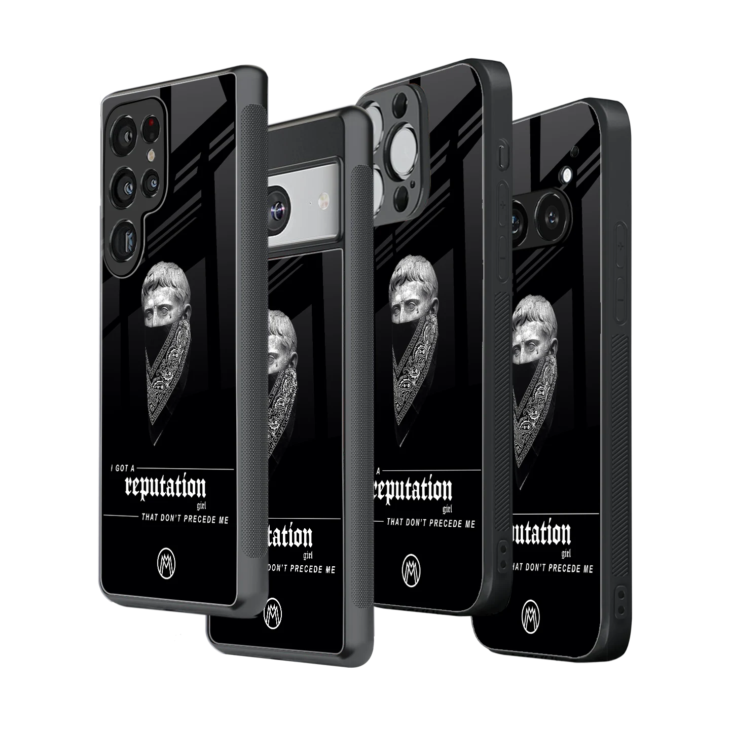 Stylish Glass Back Case for All Smartphones โ iPhone, Samsung, OnePlus, Pixel, Redmi, Oppo, Vivo, Motorola