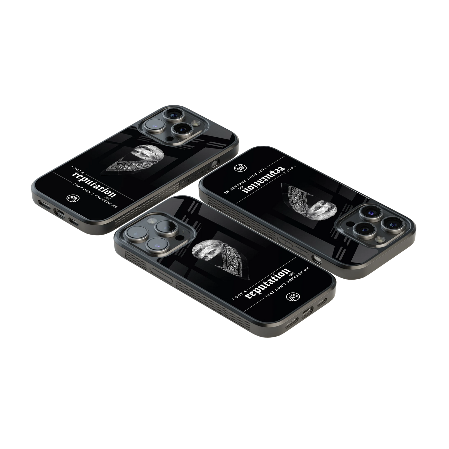 Luxury Glass Back Mobile Cover for iPhone, Samsung Galaxy, OnePlus, Pixel, Redmi & More