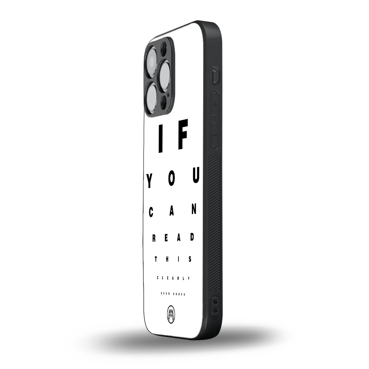 nude request back phone cover | glass case for iphone 14 pro max