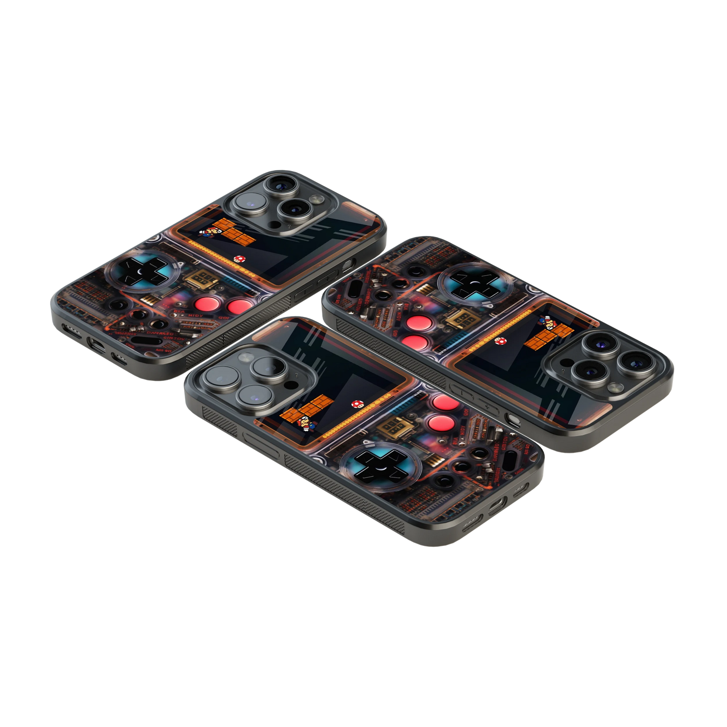 Luxury Glass Back Mobile Cover for iPhone, Samsung Galaxy, OnePlus, Pixel, Redmi & More