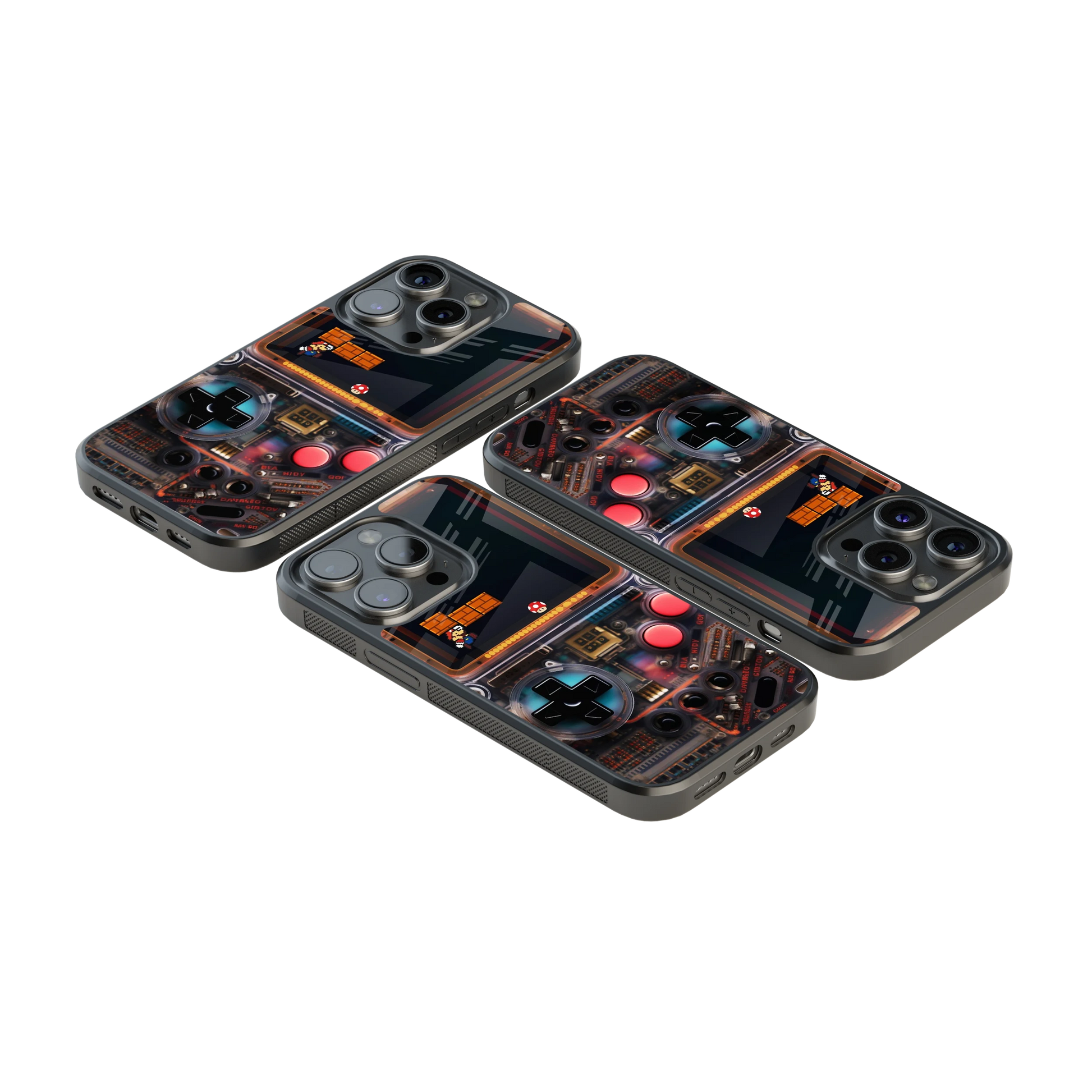 Luxury Glass Back Mobile Cover for iPhone, Samsung Galaxy, OnePlus, Pixel, Redmi & More