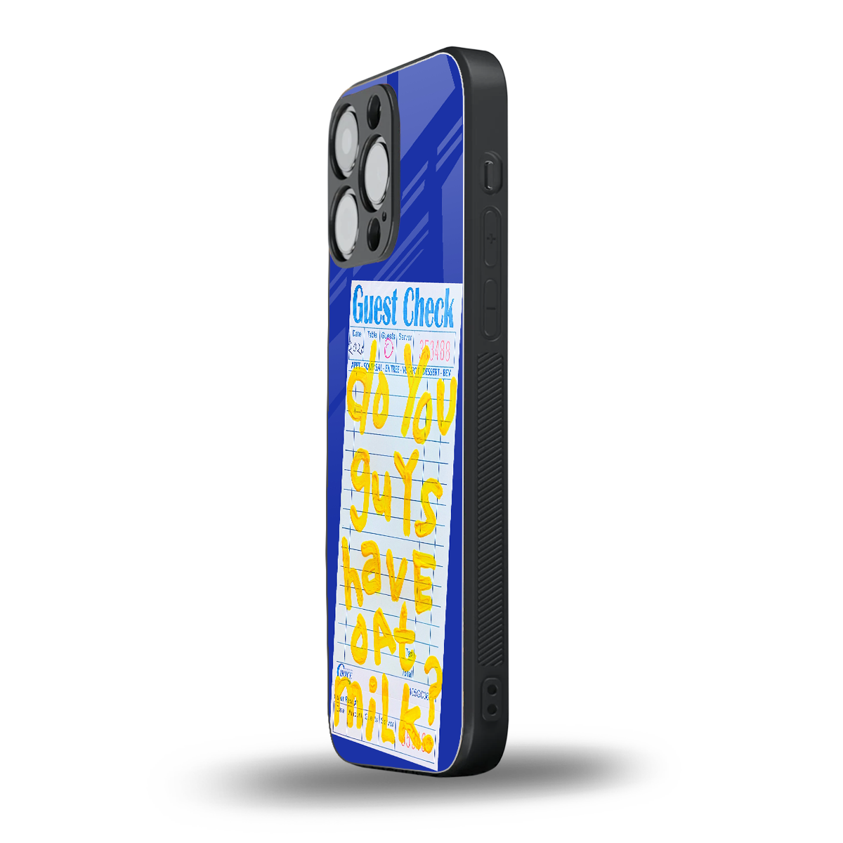 oat milk back phone cover | glass case for iphone 14 pro max