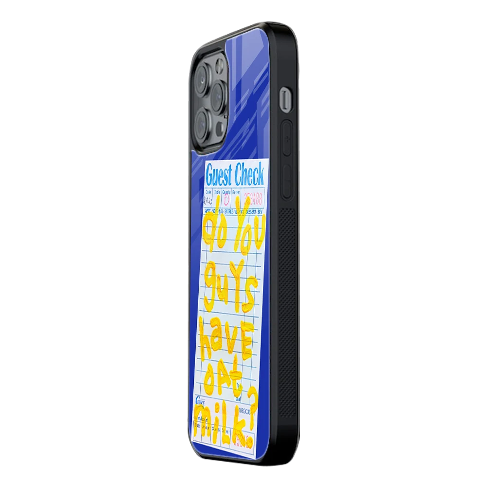 Slim Glass Back Phone Case for Multiple Brands โ iPhone, Samsung, Redmi, OnePlus, Oppo, Vivo