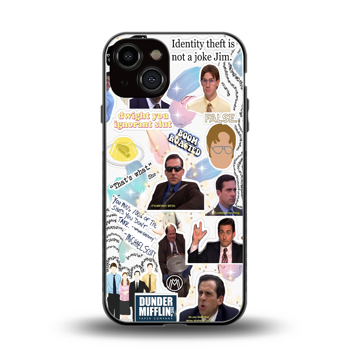 office mix back phone cover | glass case for iphone 13