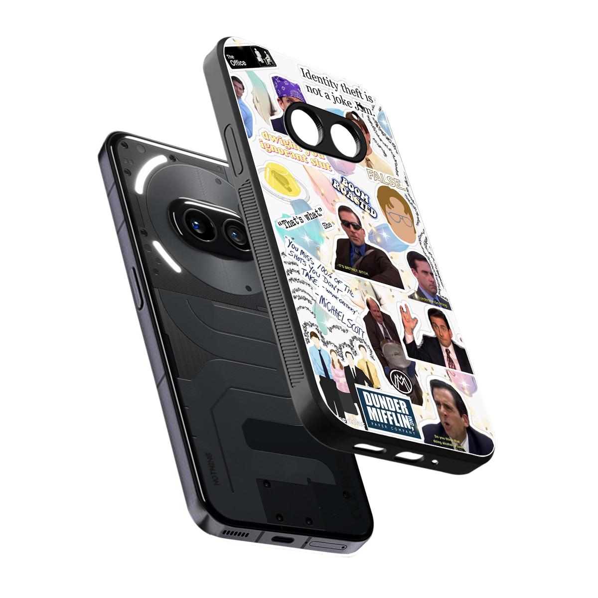 office mix back phone cover | glass case for nothing phone 2a