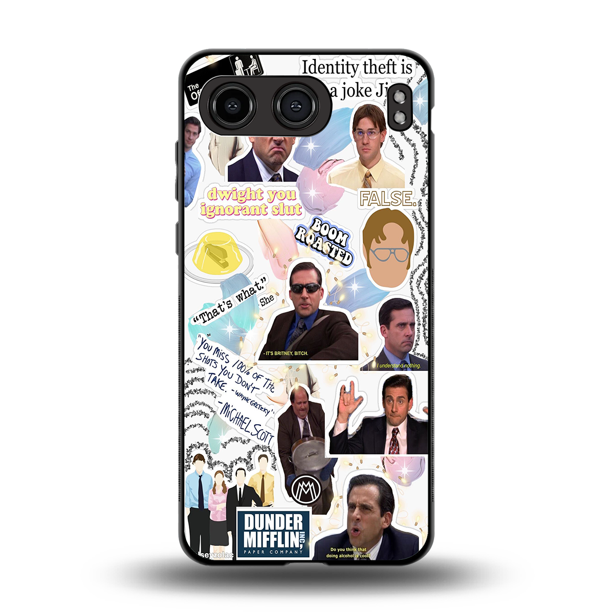 office mix back phone cover | glass case for oneplus nord 4