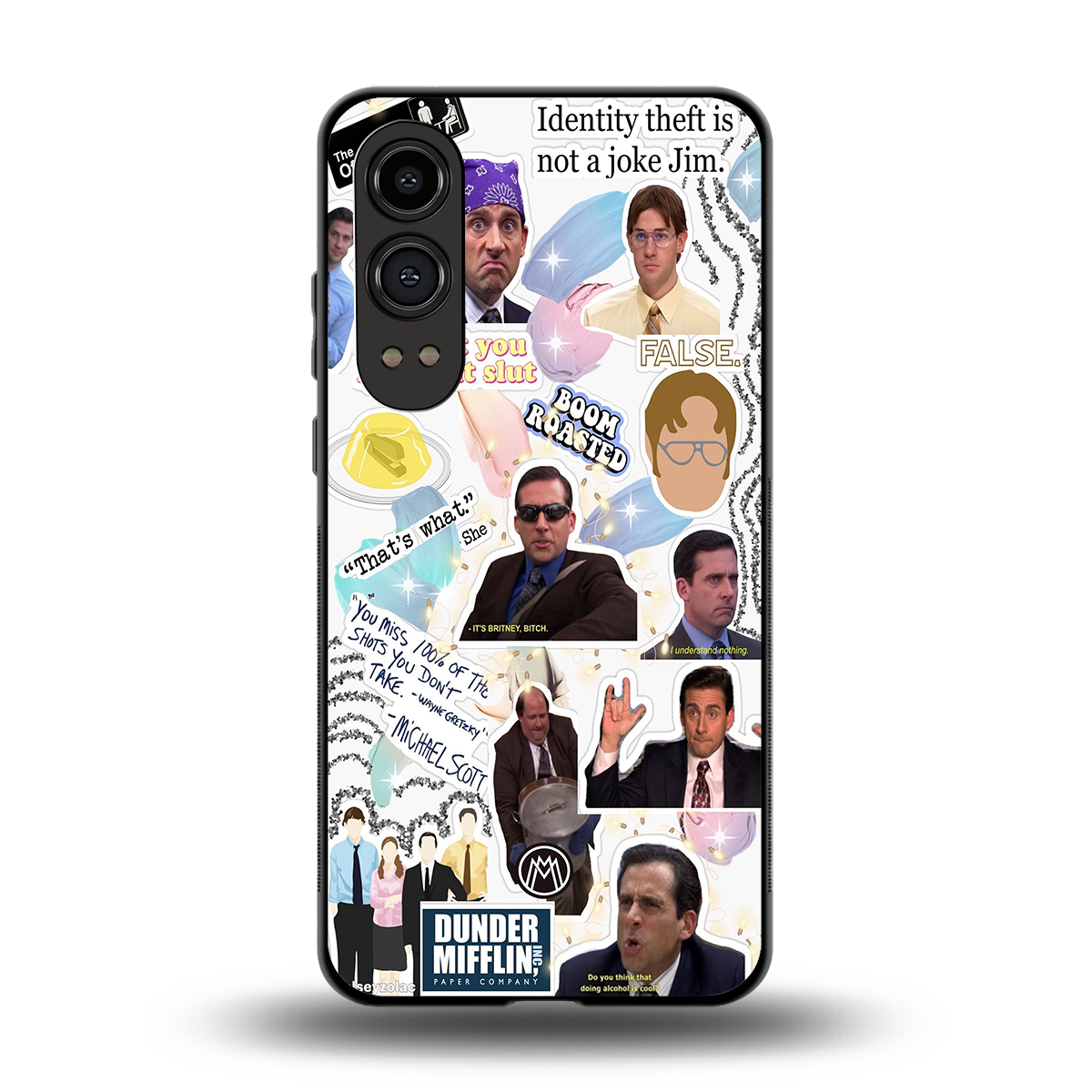office mix back phone cover | glass case for oneplus nord ce 4 lite