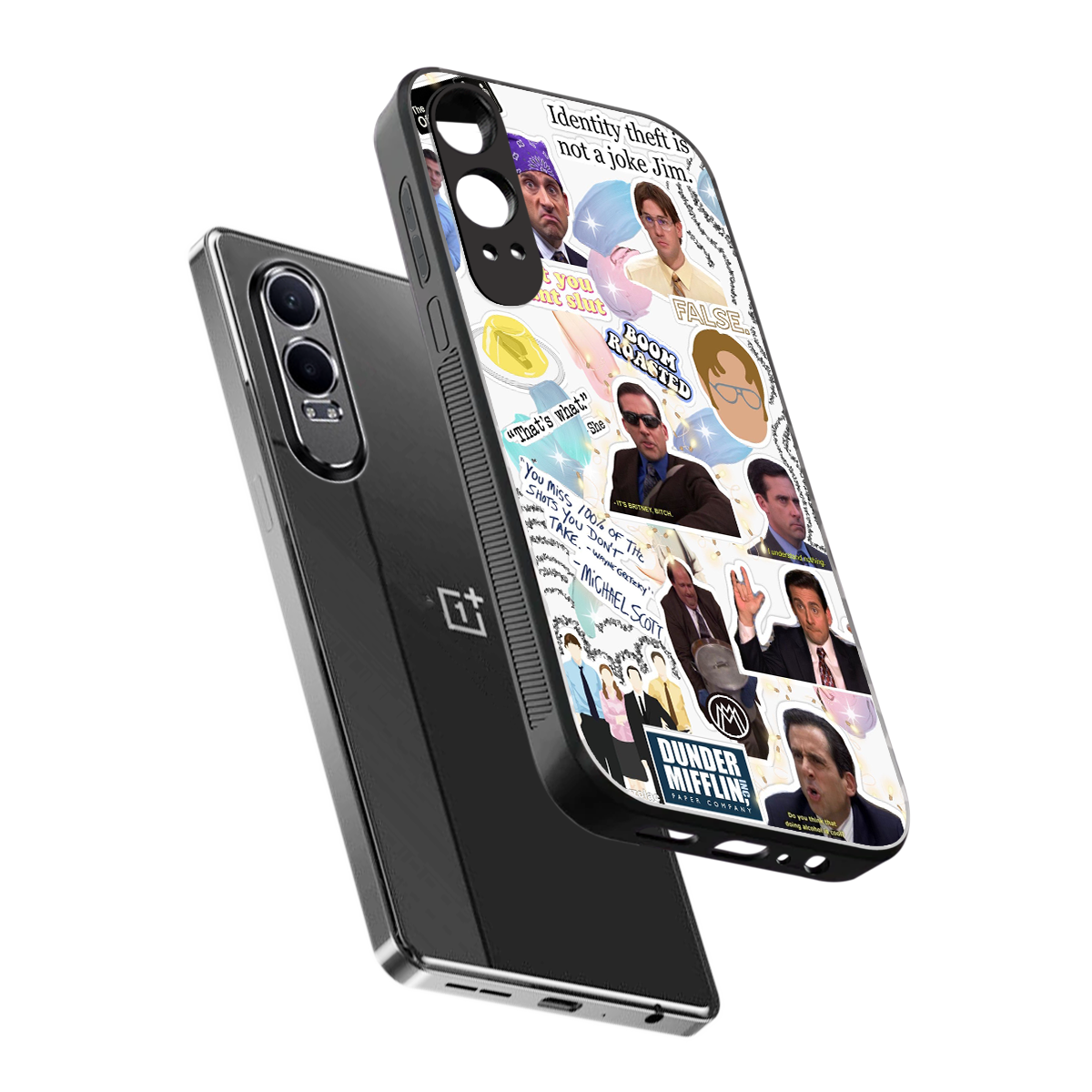 office mix back phone cover | glass case for oneplus nord ce 4 lite