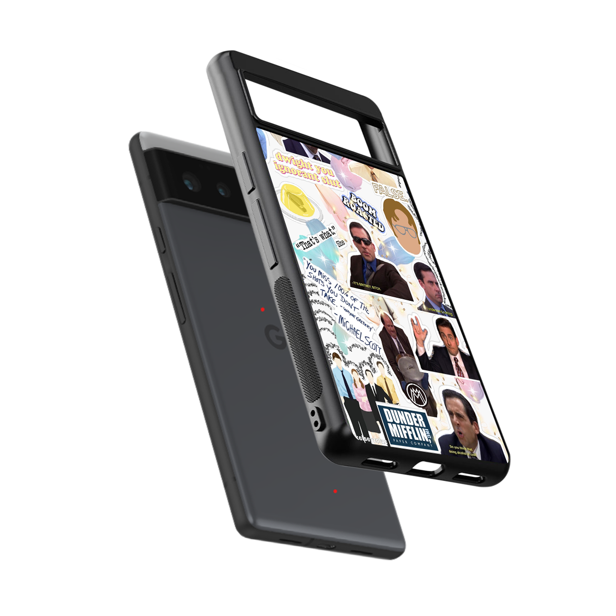 office mix back phone cover | glass case for Google Pixel 6A