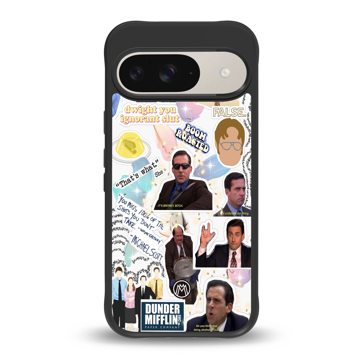 office mix back phone cover | glass case for google pixel 9