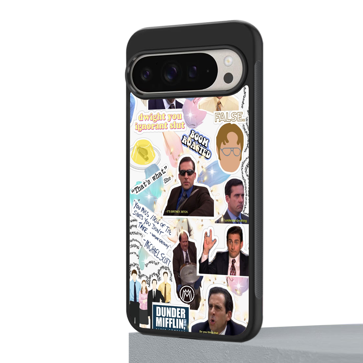 office mix back phone cover | glass case for google pixel 9 pro