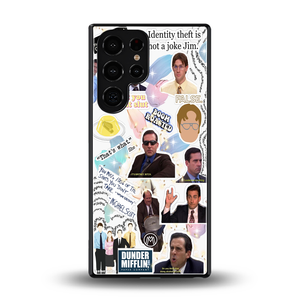 office mix back phone cover | glass case for samsung galaxy s25 ultra