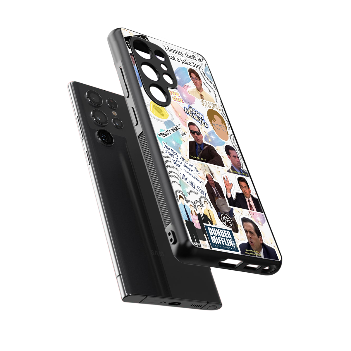 office mix back phone cover | glass case for samsung galaxy s25 ultra