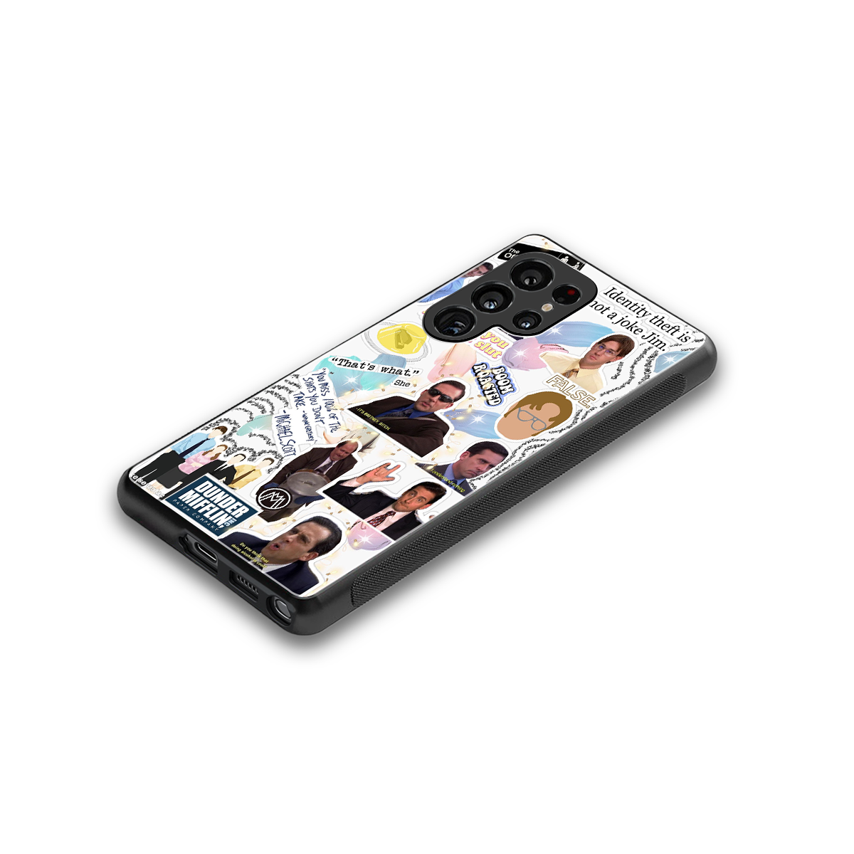 office mix back phone cover | glass case for samsung galaxy s25 ultra