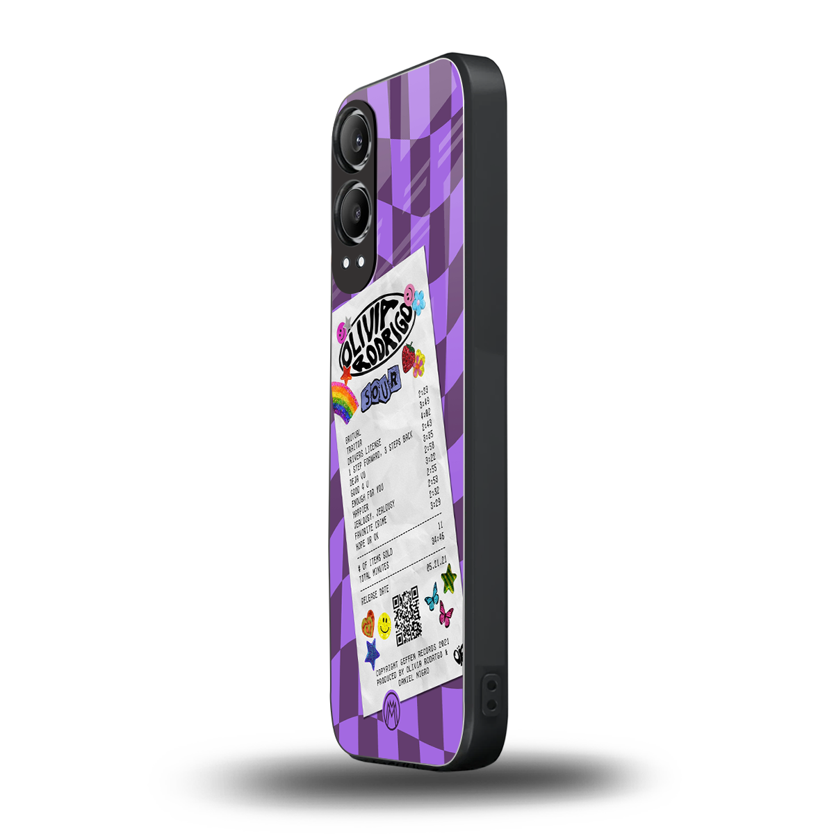 olivia rodrigo back phone cover | glass case for oneplus nord ce 4 lite