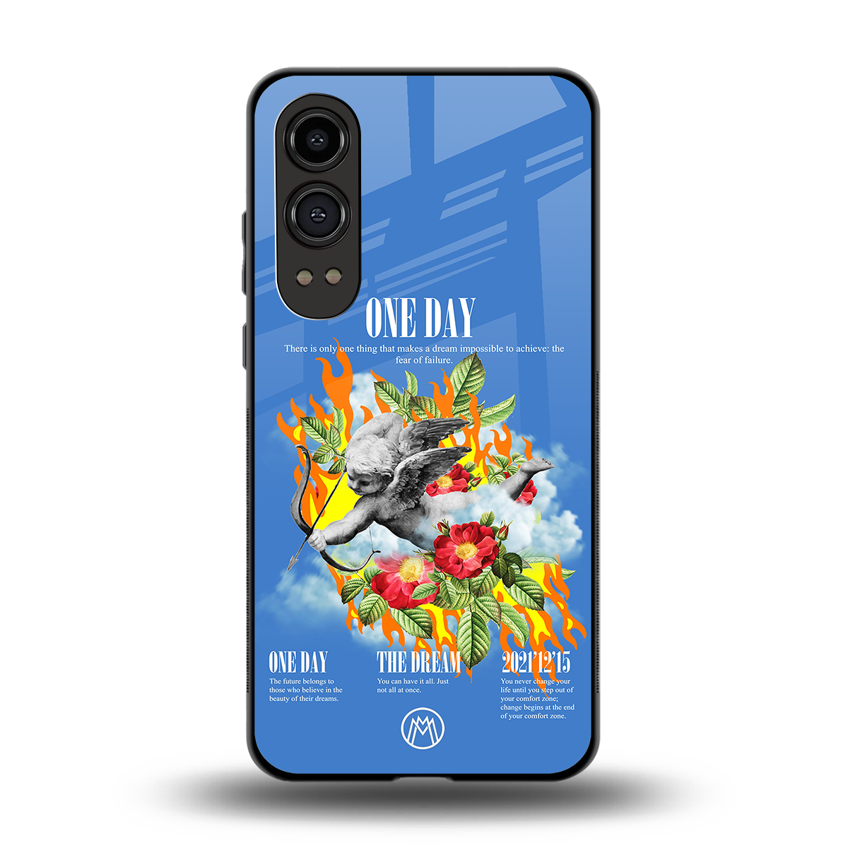 one day back phone cover | glass case for oneplus nord ce 4 lite