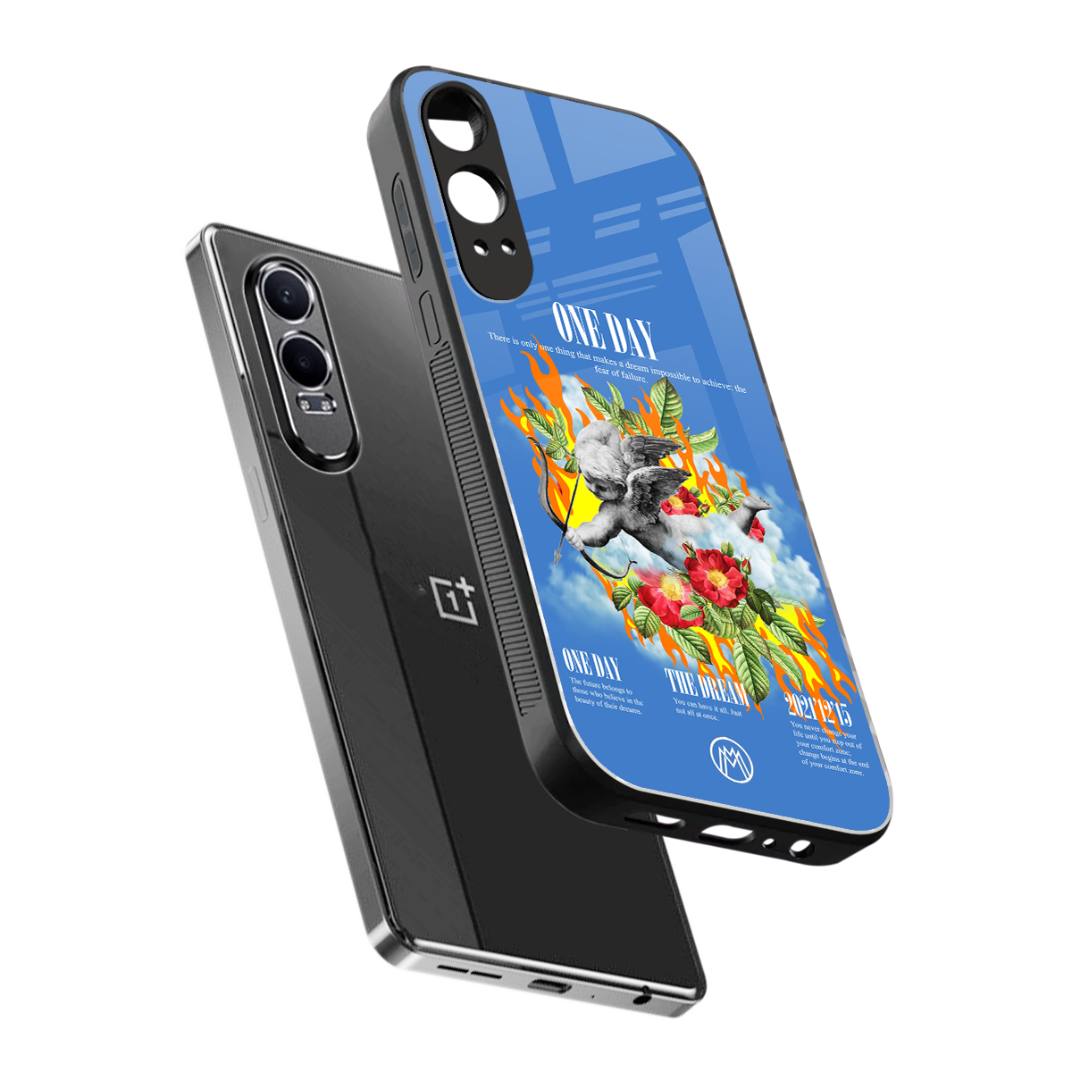 one day back phone cover | glass case for oneplus nord ce 4 lite