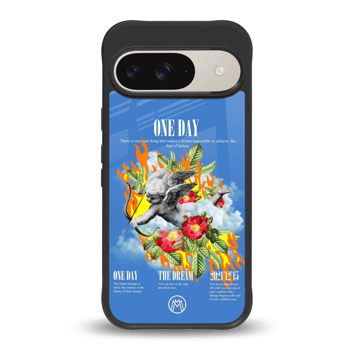 one day back phone cover | glass case for google pixel 9