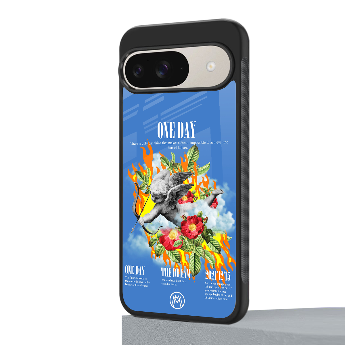 one day back phone cover | glass case for google pixel 9