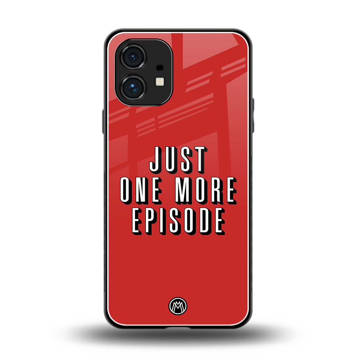 one more episode netflix back phone cover | glass case for nothing phone 1