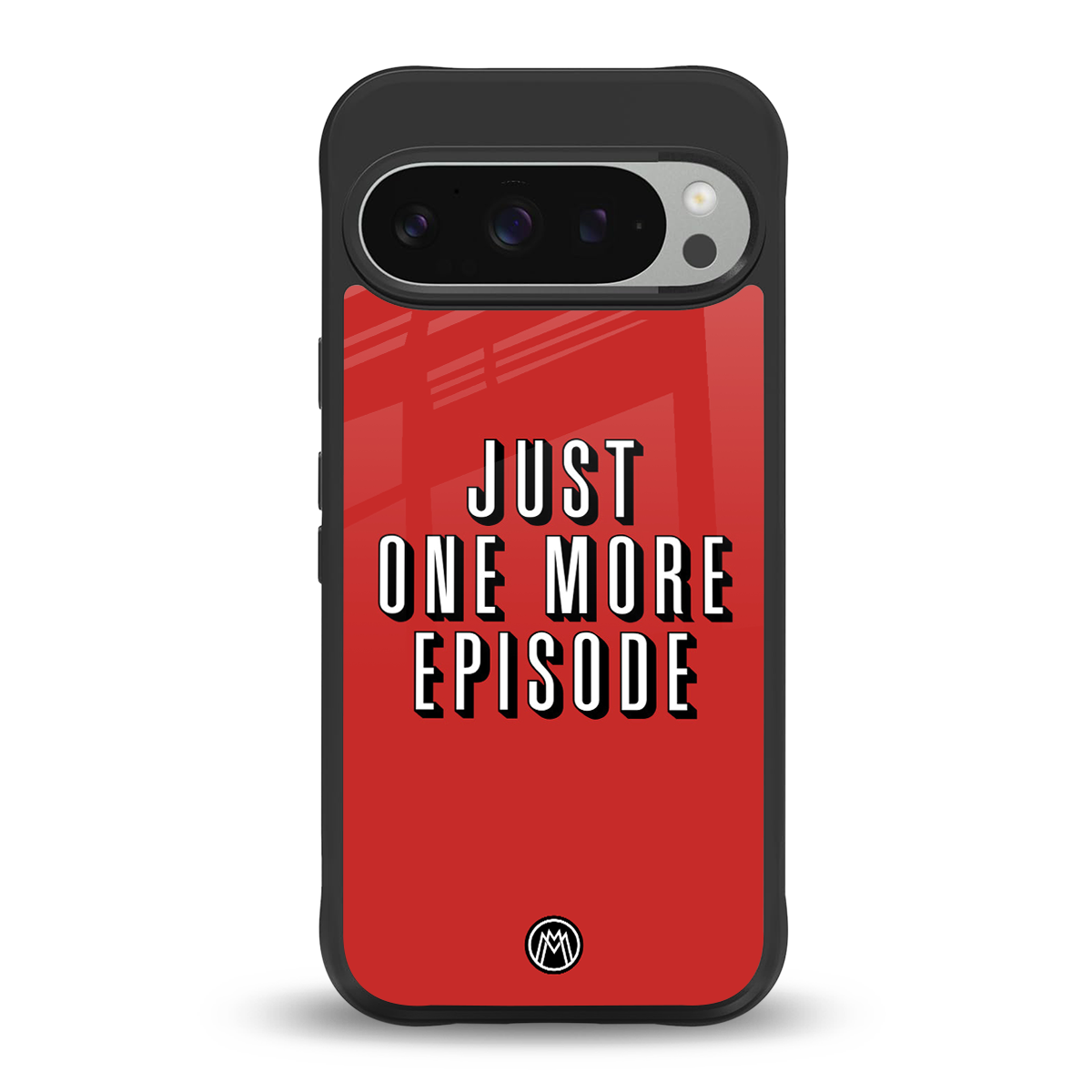one more episode netflix back phone cover | glass case for google pixel 9 pro