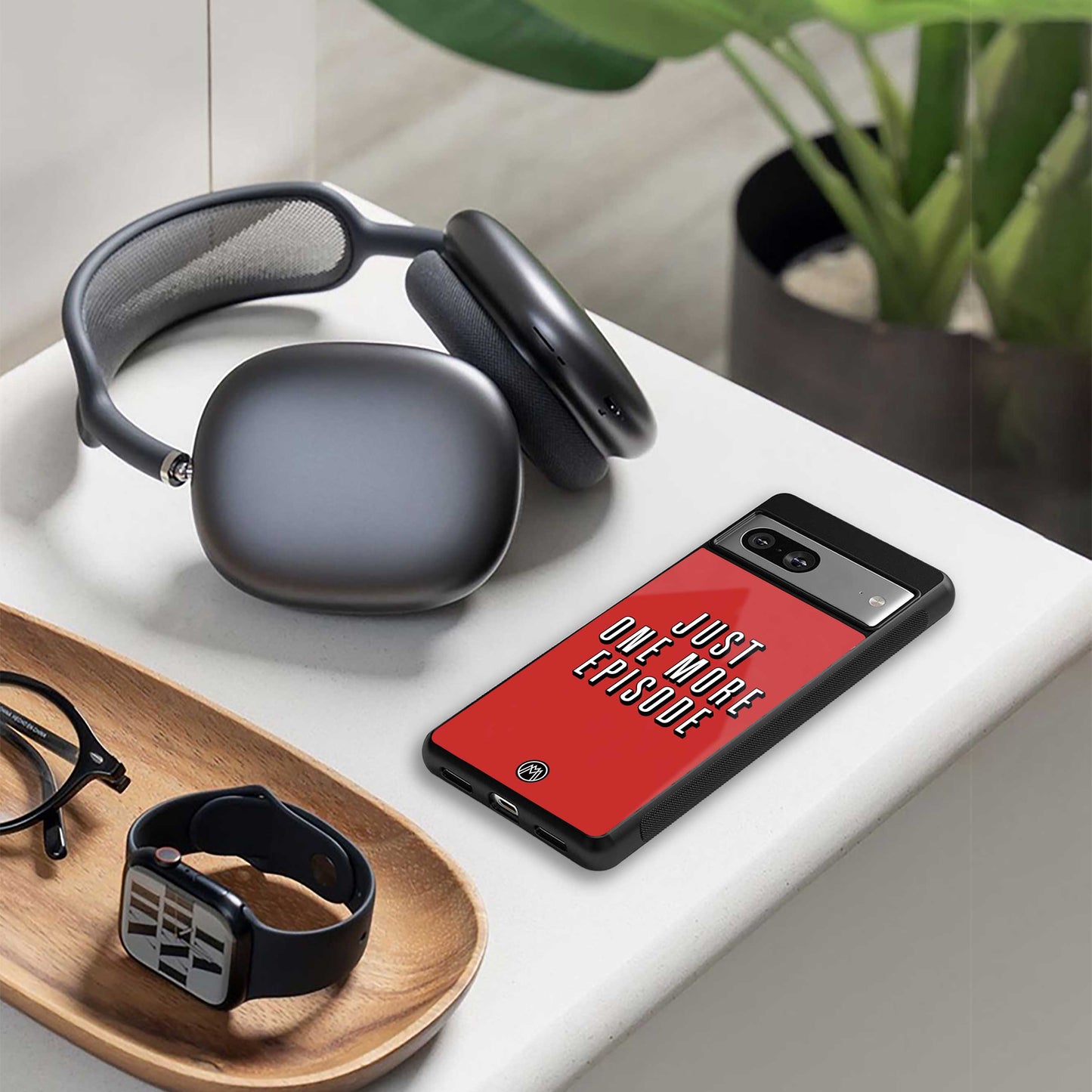 one more episode netflix back phone cover | glass case for iphone 14 pro max