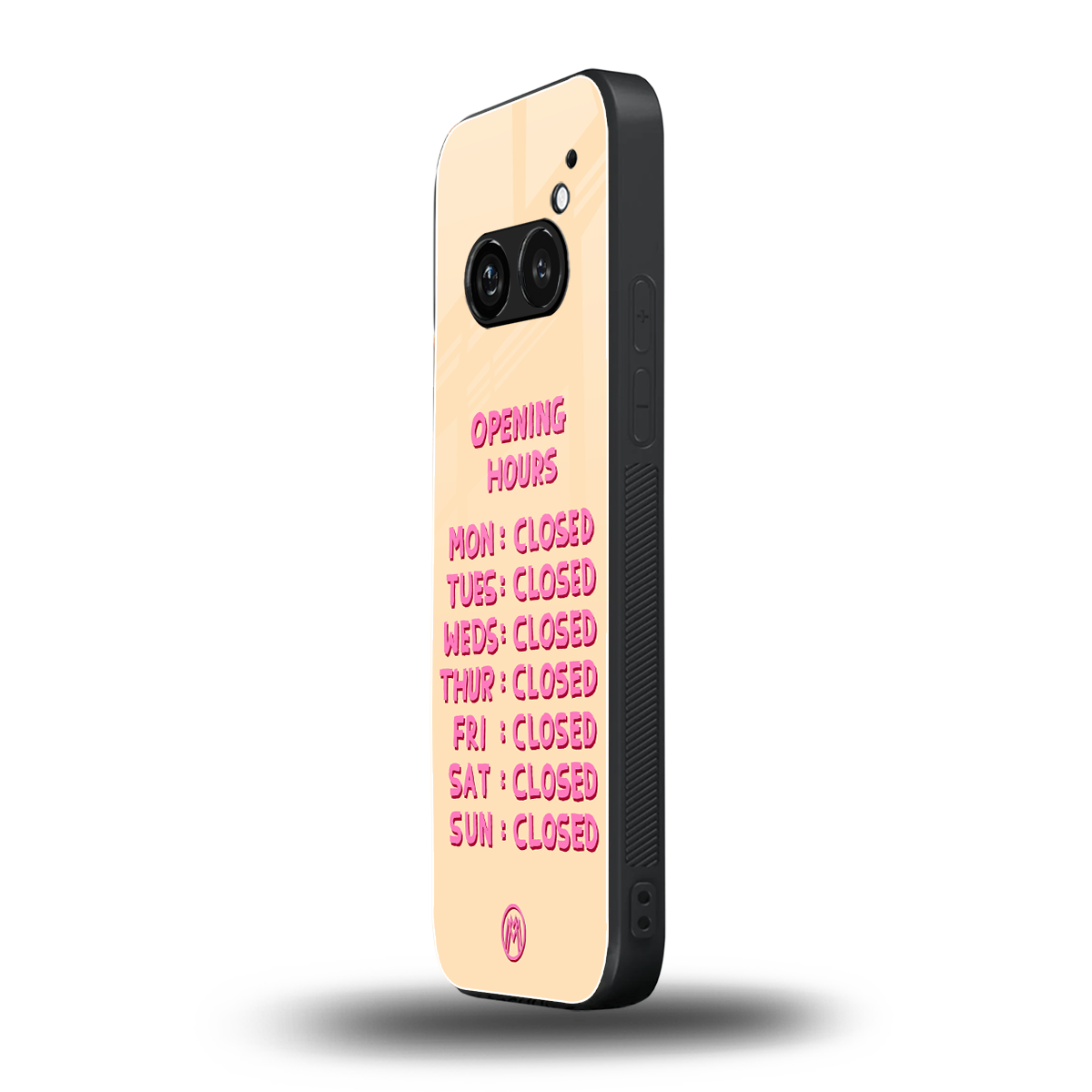 opening hours back phone cover | glass case for nothing phone 2a