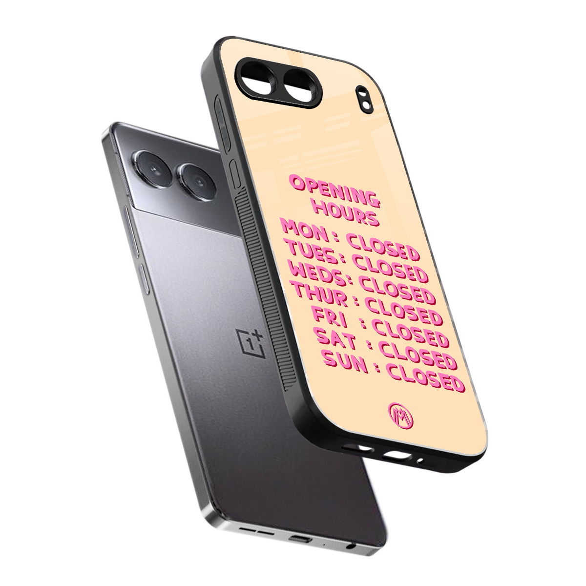 opening hours back phone cover | glass case for oneplus nord 4