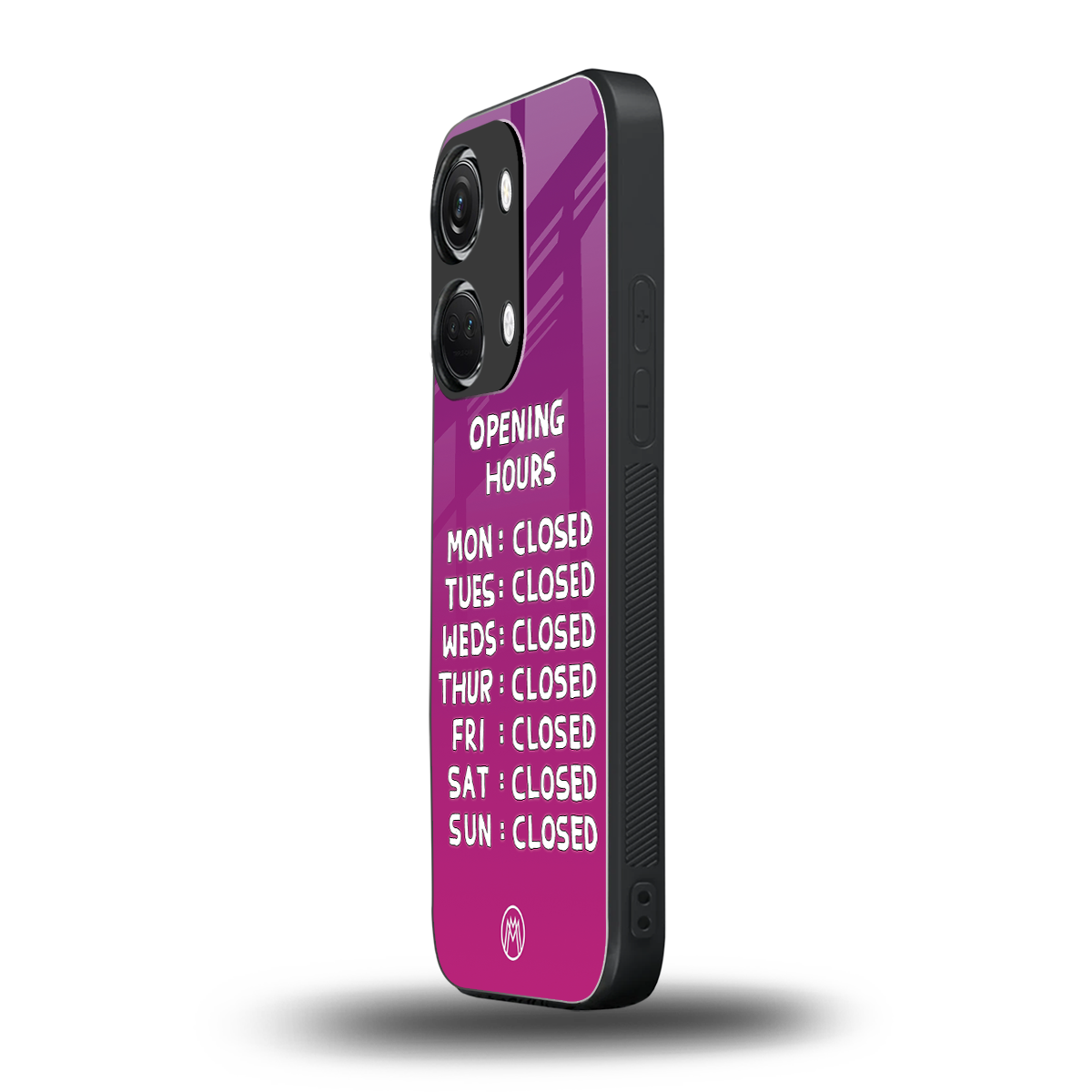 opening hours pink edition back phone cover | glass case for oneplus nord 3