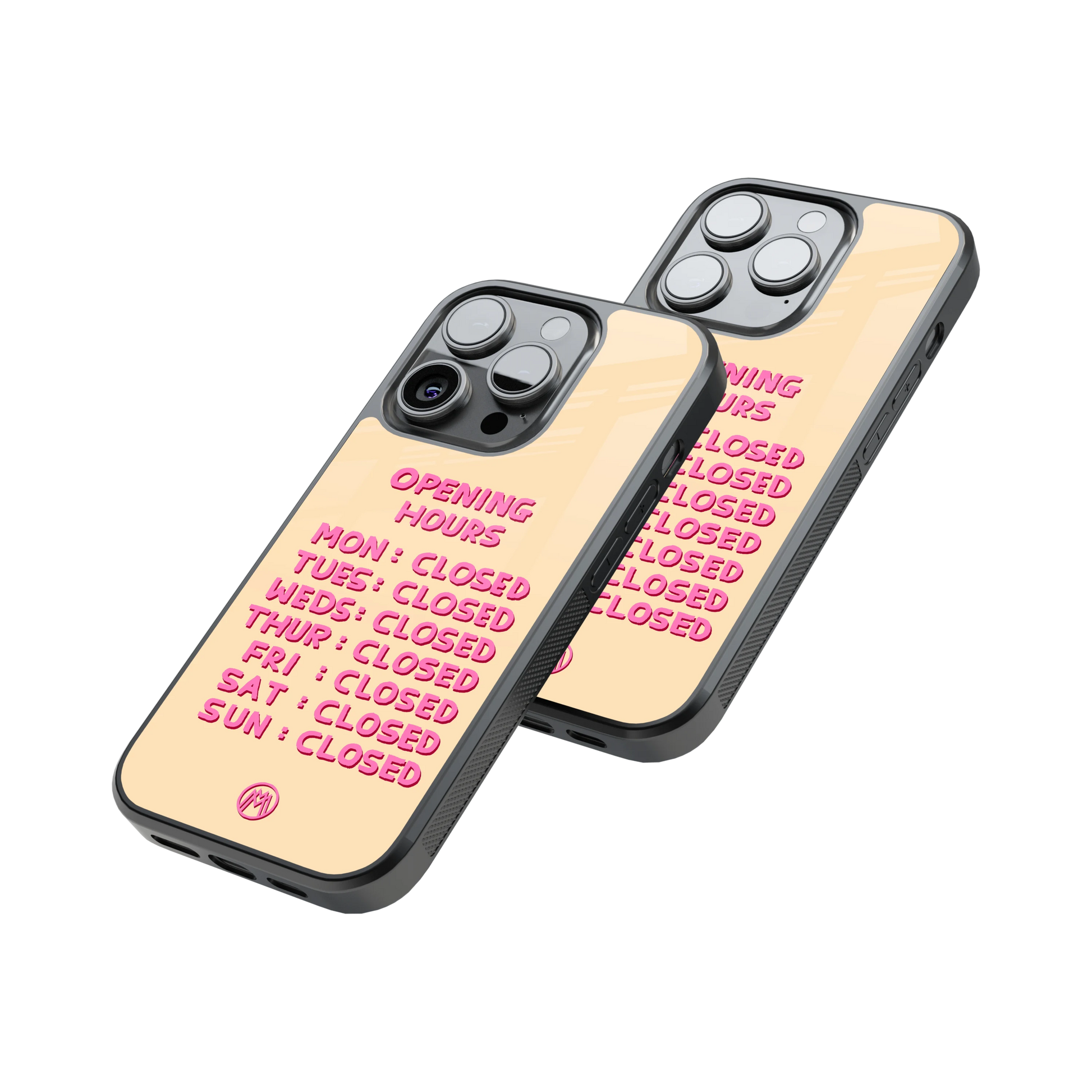 Protective Glass Back Phone Case Compatible with iPhone, Samsung, OnePlus, Pixel & More