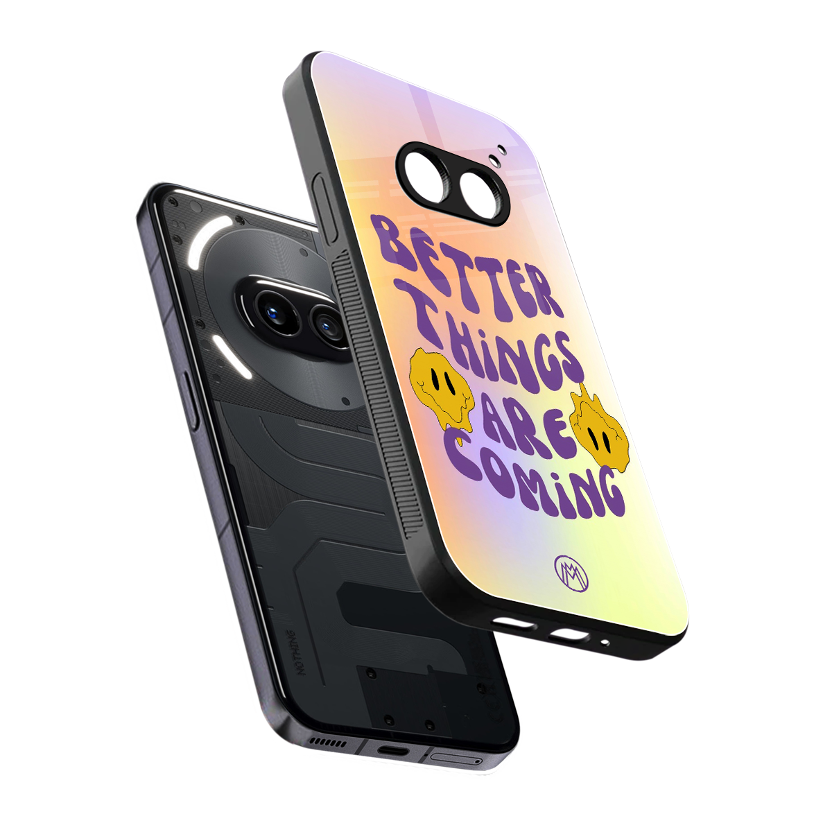 optimism back phone cover | glass case for nothing phone 2a