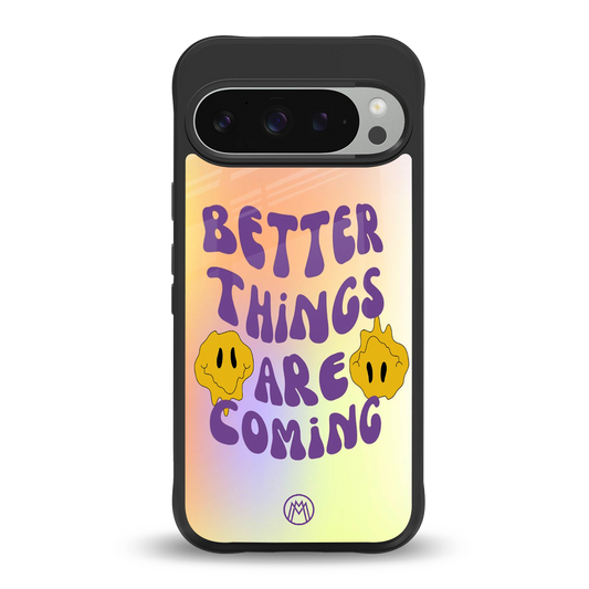 optimism back phone cover | glass case for google pixel 9 pro