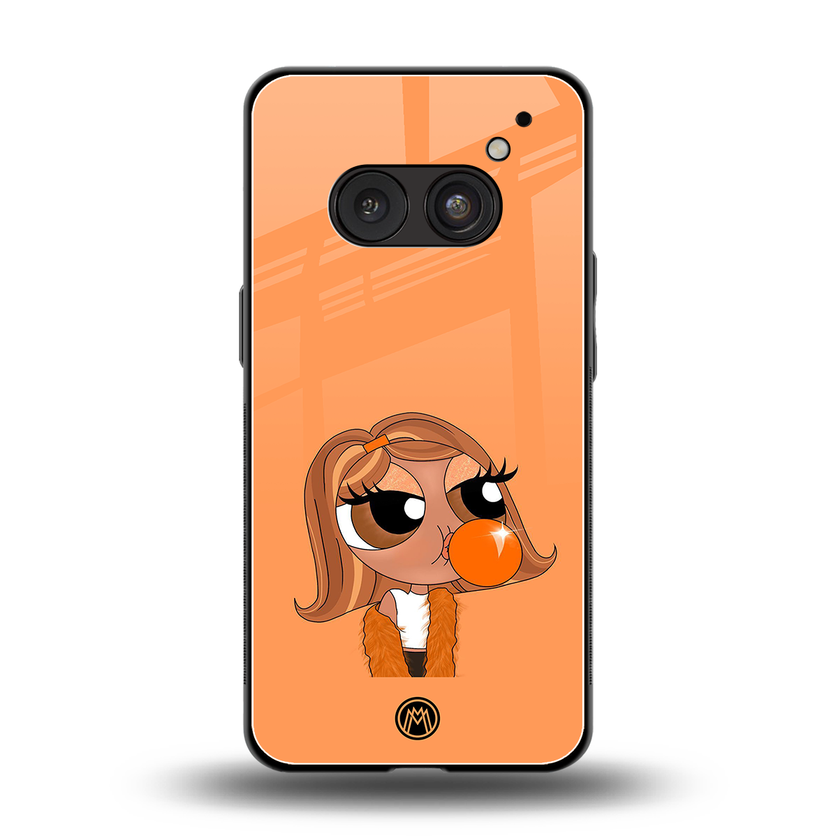 orange tote powerpuff girl back phone cover | glass case for nothing phone 2a