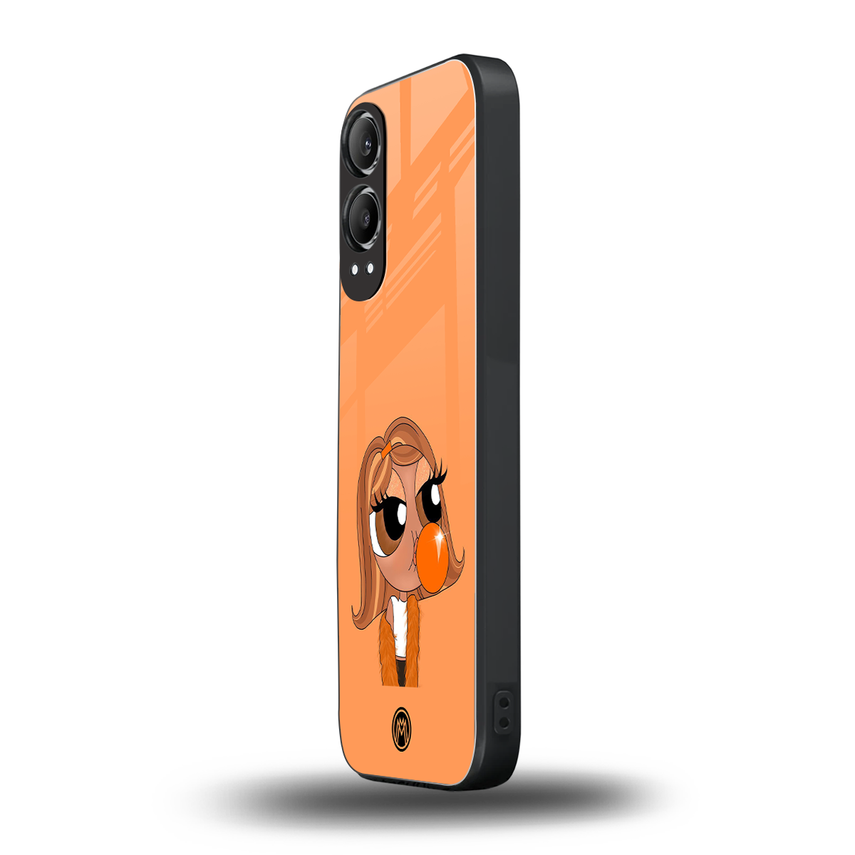 orange tote powerpuff girl back phone cover | glass case for oneplus nord ce 4 lite