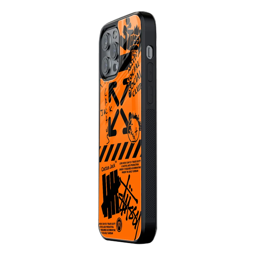 Slim Glass Back Phone Case for Multiple Brands โ iPhone, Samsung, Redmi, OnePlus, Oppo, Vivo