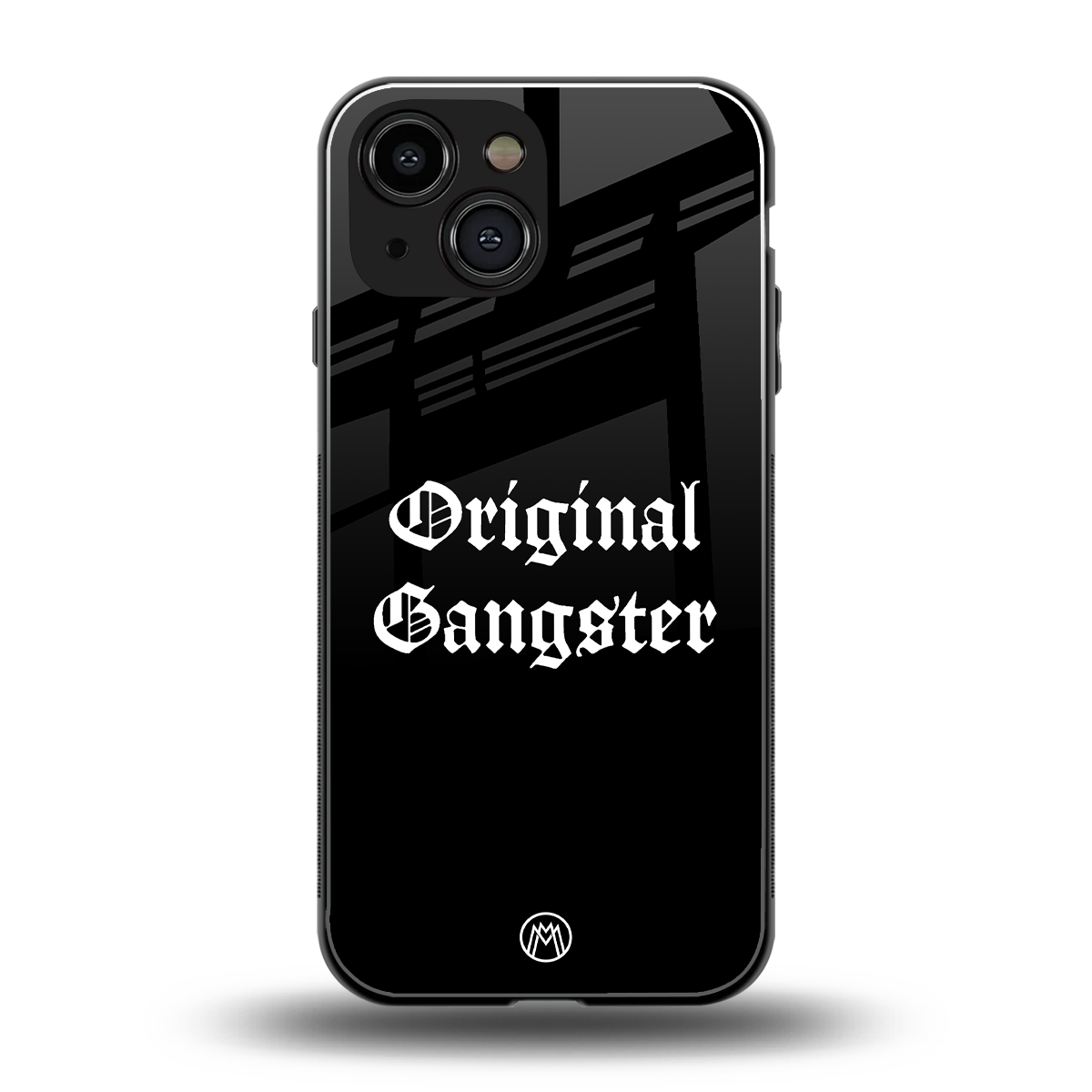 original gangster back phone cover | glass case for iphone 13 mini