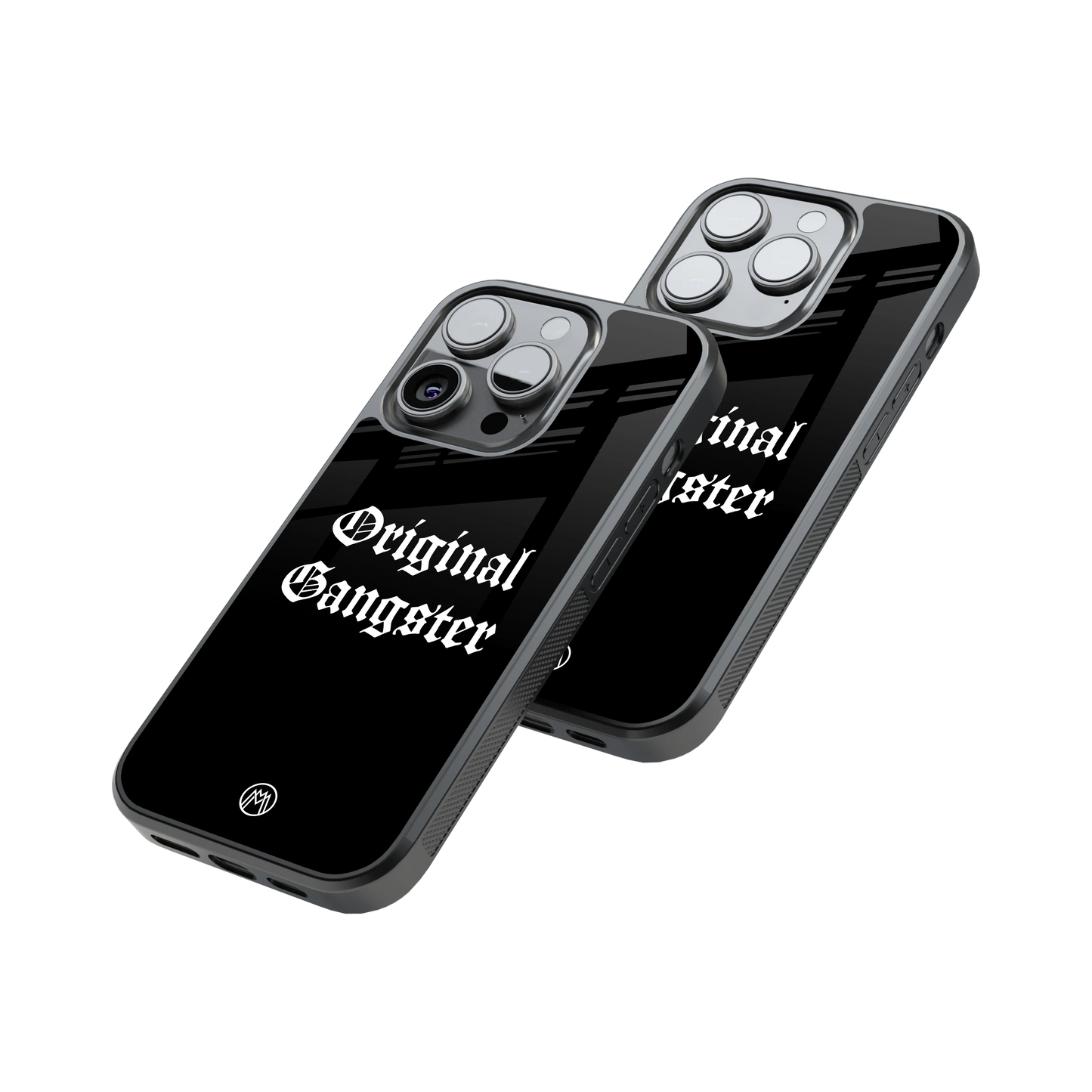 Protective Glass Back Phone Case Compatible with iPhone, Samsung, OnePlus, Pixel & More